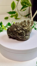 Load image into Gallery viewer, Pyrite Money Frog|Money Toad|Prosperity|Luck|Fortune
