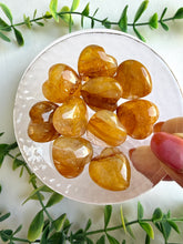Load image into Gallery viewer, Golden Healer Quartz Heart|Mini Carving
