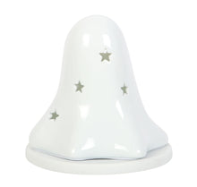 Load image into Gallery viewer, Ceramic Ghost Tea Light and Incense Cone Holder
