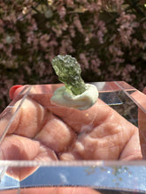 Load image into Gallery viewer, Moldavite Piece from Chlum, Czech Republic

