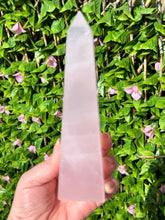 Load image into Gallery viewer, High Grade Rose Quartz Obelisk from Brazil
