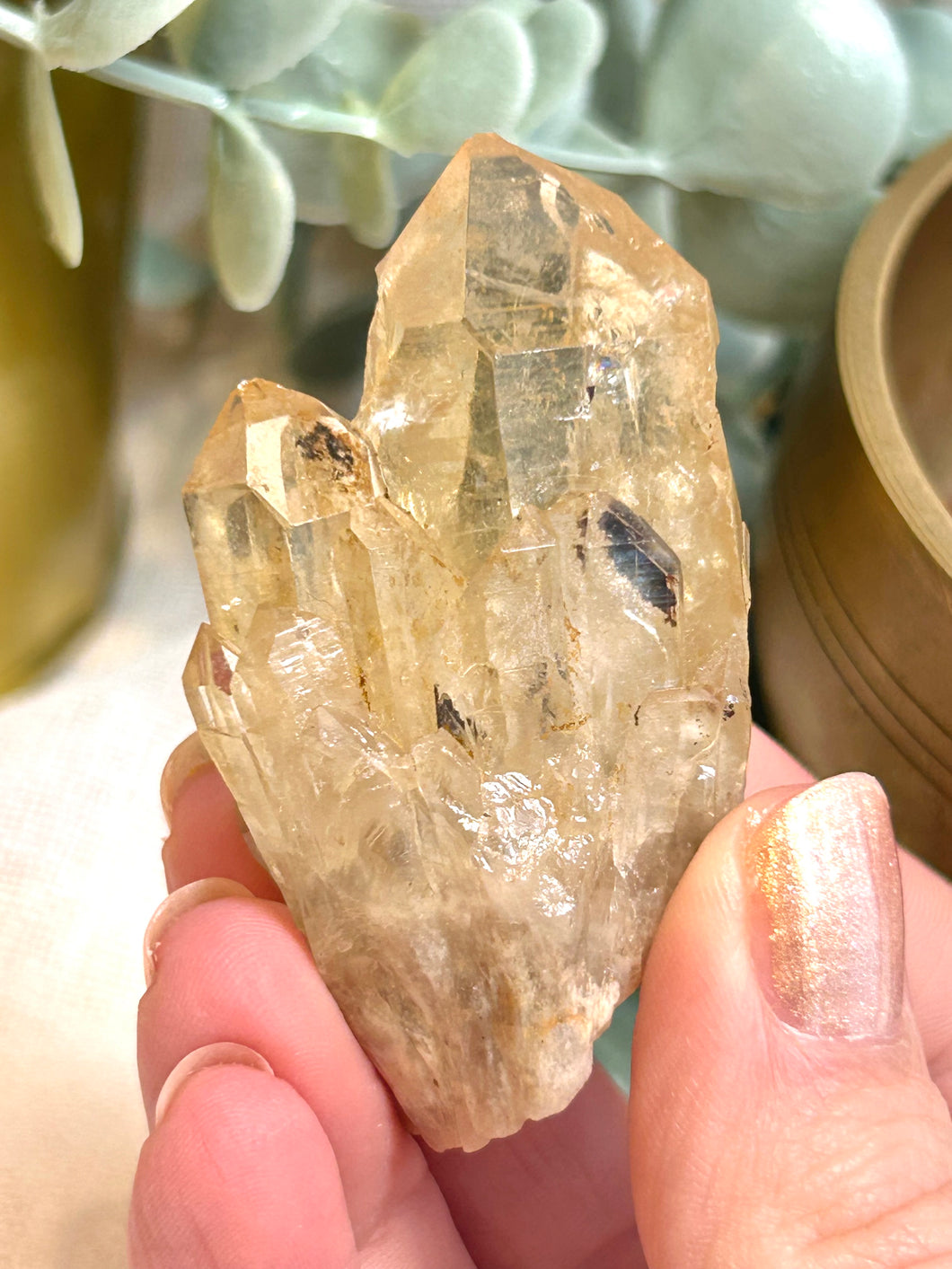 Kundalini Citrine|Raw Crystal|Consciously Sourced|Crystal Cluster