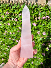 Load image into Gallery viewer, High Grade Rose Quartz Obelisk from Brazil
