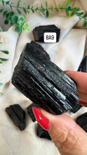 Load image into Gallery viewer, Natural Black Tourmaline Chunks|Schorl
