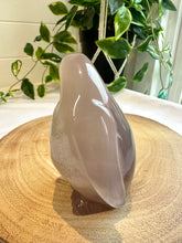 Load image into Gallery viewer, Druzy Agate Penguin Carving - Icey B
