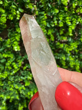 Load image into Gallery viewer, Natural Pink Lemurian Quartz on Custom Stand
