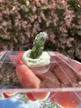 Load image into Gallery viewer, Moldavite Piece from Chlum, Czech Republic

