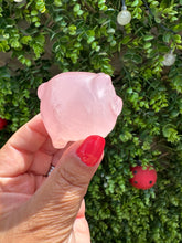 Load image into Gallery viewer, Rose Quartz Pig Carving
