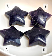 Load image into Gallery viewer, Lepidolite Stars|Consciously Sourced|Crystal Carving
