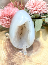 Load image into Gallery viewer, Druzy Agate Egg|Crystal Egg|Crystal Carving|Consciously Sourced
