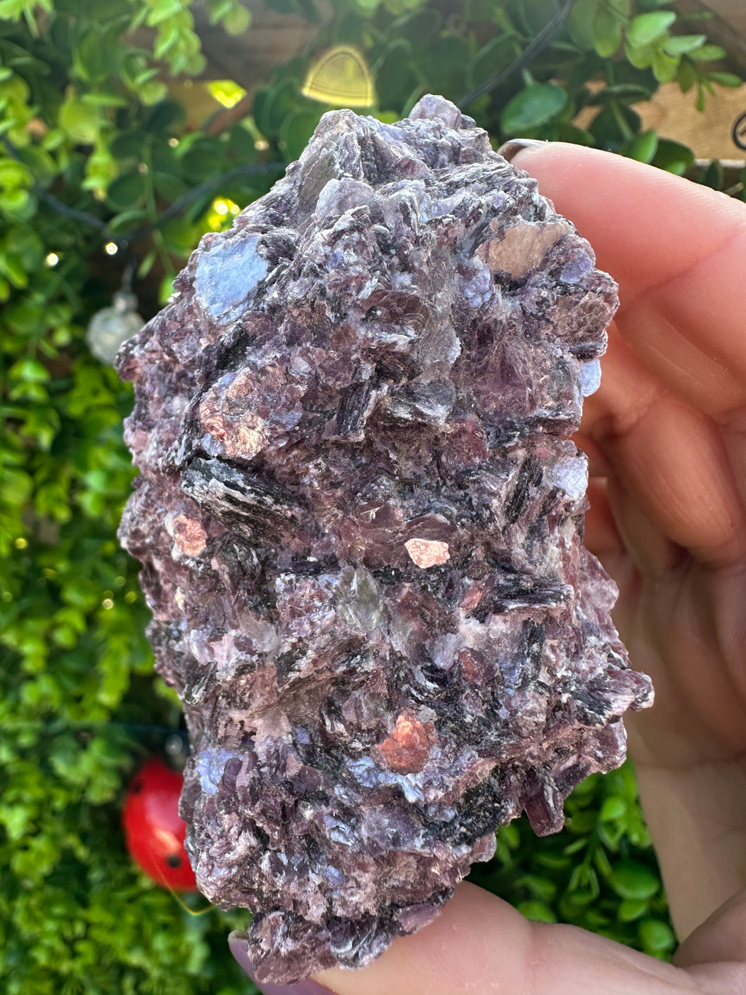 Raw Lepidolite from Brazil|Purple Mica|Natural Lepidolite|Lepidolite Rough|Consciously Sourced