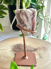 Load image into Gallery viewer, Pink Tourmaline on Stand from Brazil
