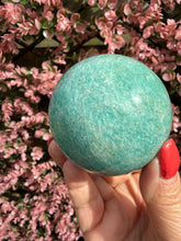 Load image into Gallery viewer, Amazonite Sphere 6.5cm
