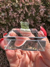 Load image into Gallery viewer, Moldavite Piece from Chlum, Czech Republic

