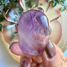 Load image into Gallery viewer, Phantom Amethyst Palm Stones from Brazil
