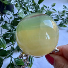 Load image into Gallery viewer, Mango Fluorite Sphere 5cm
