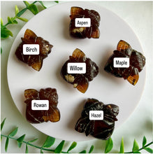 Load image into Gallery viewer, Genuine Sumatra Amber Bee Carvings from Indonesia
