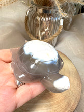 Load image into Gallery viewer, Orca Agate Turtle Carving|Natural Orca Agate|Crystal Carving|Consciously Sourced Crystals
