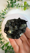 Load image into Gallery viewer, Black Tourmaline with Fluorite Specimen from Erongo

