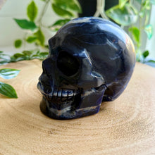 Load image into Gallery viewer, Sodalite Skull Carving
