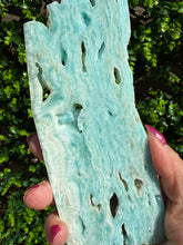 Load image into Gallery viewer, Blue Aragonite Slice
