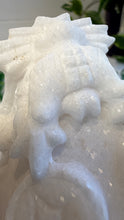Load image into Gallery viewer, White Sparkley Jade Marble Dragon Turtle
