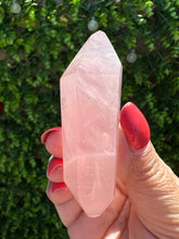 Load image into Gallery viewer, Rose Quartz Double Terminated Point from Madagascar
