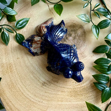 Load image into Gallery viewer, Sodalite Hand Carved Fish
