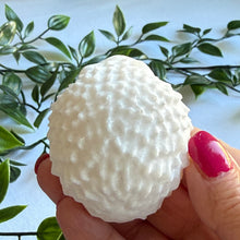 Load image into Gallery viewer, Sparkly White Jade Hedgehog Carving

