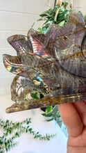 Load image into Gallery viewer, Labradorite Nine Tailed Fox Carving
