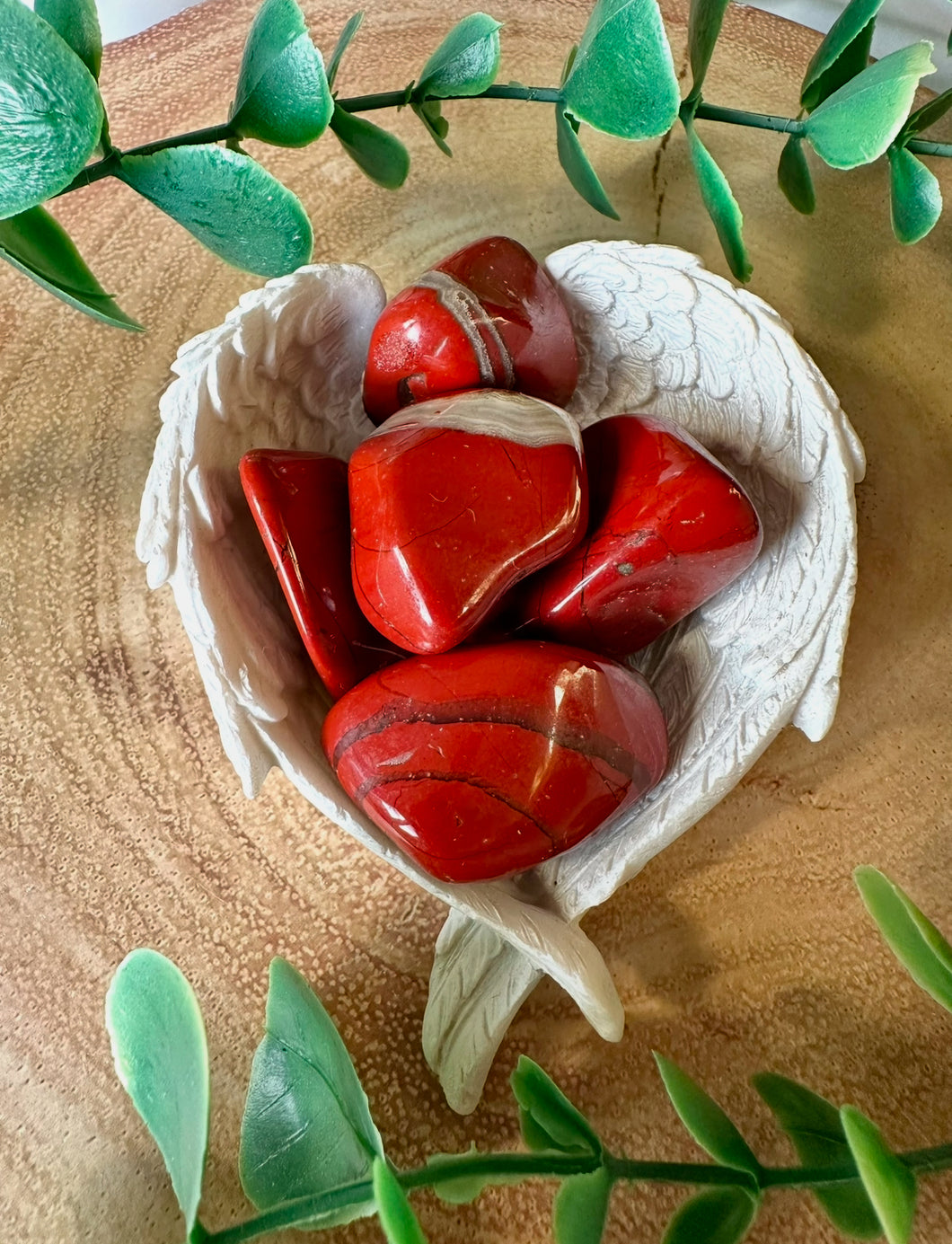 Red Jasper Tumble Stone