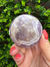 Load image into Gallery viewer, Chevron Amethyst Sphere|Dream Amethyst
