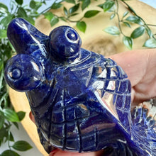 Load image into Gallery viewer, Sodalite Hand Carved Fish
