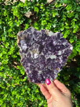 Load image into Gallery viewer, Lepidolite and Mica Slice with Smokey Quartz|Slab
