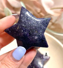 Load image into Gallery viewer, Lepidolite Stars|Consciously Sourced|Crystal Carving
