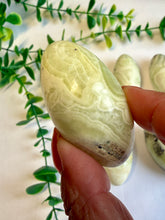 Load image into Gallery viewer, Green Maligano Jasper Shiva Lingam from Indonesia
