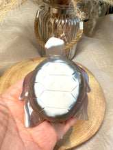 Load image into Gallery viewer, Orca Agate Turtle Carving|Natural Orca Agate|Crystal Carving|Consciously Sourced Crystals
