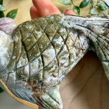Load image into Gallery viewer, Ocean Jasper Hand Carved Fish
