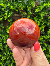 Load image into Gallery viewer, Carnelian Sphere 6.2cm from Madagascar
