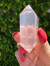 Load image into Gallery viewer, Rose Quartz Double Terminated Point from Madagascar
