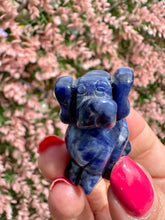 Load image into Gallery viewer, Sodalite Dog Carving|Natural Sodalite|Crystal Carving|Ethically Sourced
