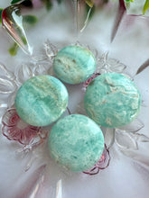 Load image into Gallery viewer, Blue Aragonite Discs|Pocket Stones
