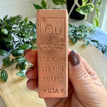 Load image into Gallery viewer, 1lb Copper Bar|Ingot
