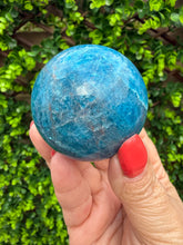 Load image into Gallery viewer, Blue Apatite Sphere 5.4cm
