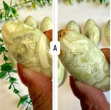 Load image into Gallery viewer, Green Maligano Jasper Shiva Lingam from Indonesia

