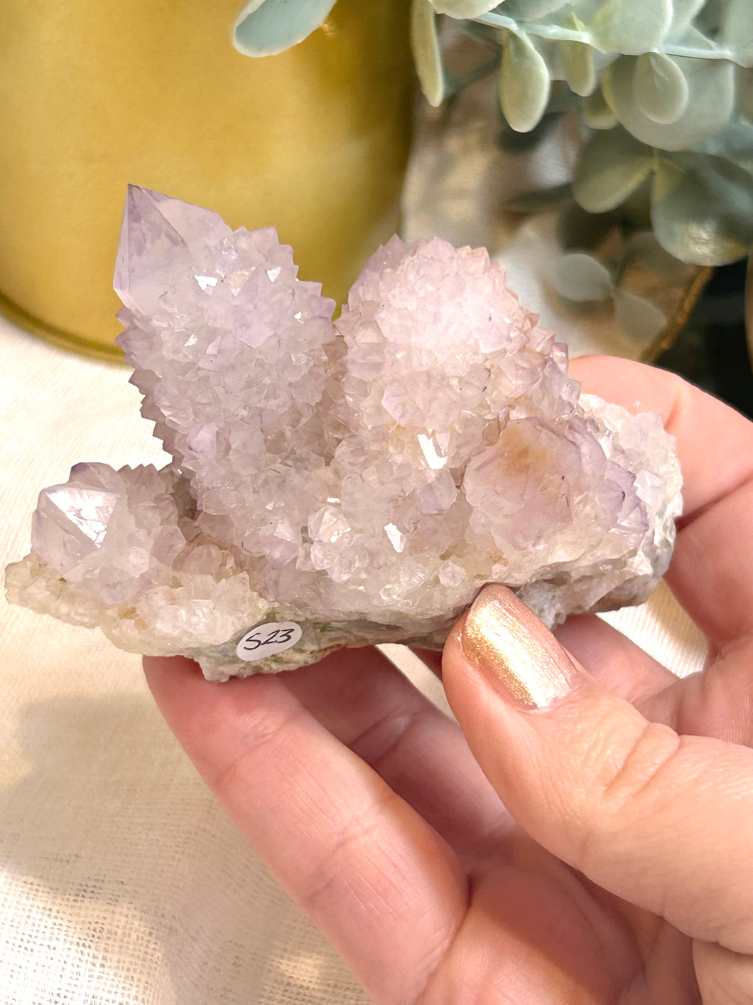 Spirit Quartz with Ametrine|Raw Crystal|Consciously Sourced|Crytal Cluster