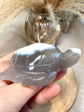 Load image into Gallery viewer, Orca Agate Turtle Carving|Natural Orca Agate|Crystal Carving|Consciously Sourced Crystals
