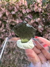 Load image into Gallery viewer, Moldavite Piece from Chlum, Czech Republic
