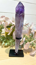 Load image into Gallery viewer, Amethyst Root in Stand|Amethyst from Brazil|Consciously Sourced|Natural Amethyst|Crystal in Stand|Statement Crystal
