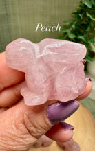 Load image into Gallery viewer, Rose Quartz Bunny Rabbit|Rabbit Crystal Carving|Consciously Sourced|Crystal Carving|Crystal Gifts
